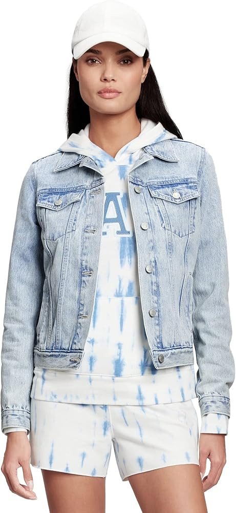 GAP Women's Icon Denim Jacket | Amazon (US)