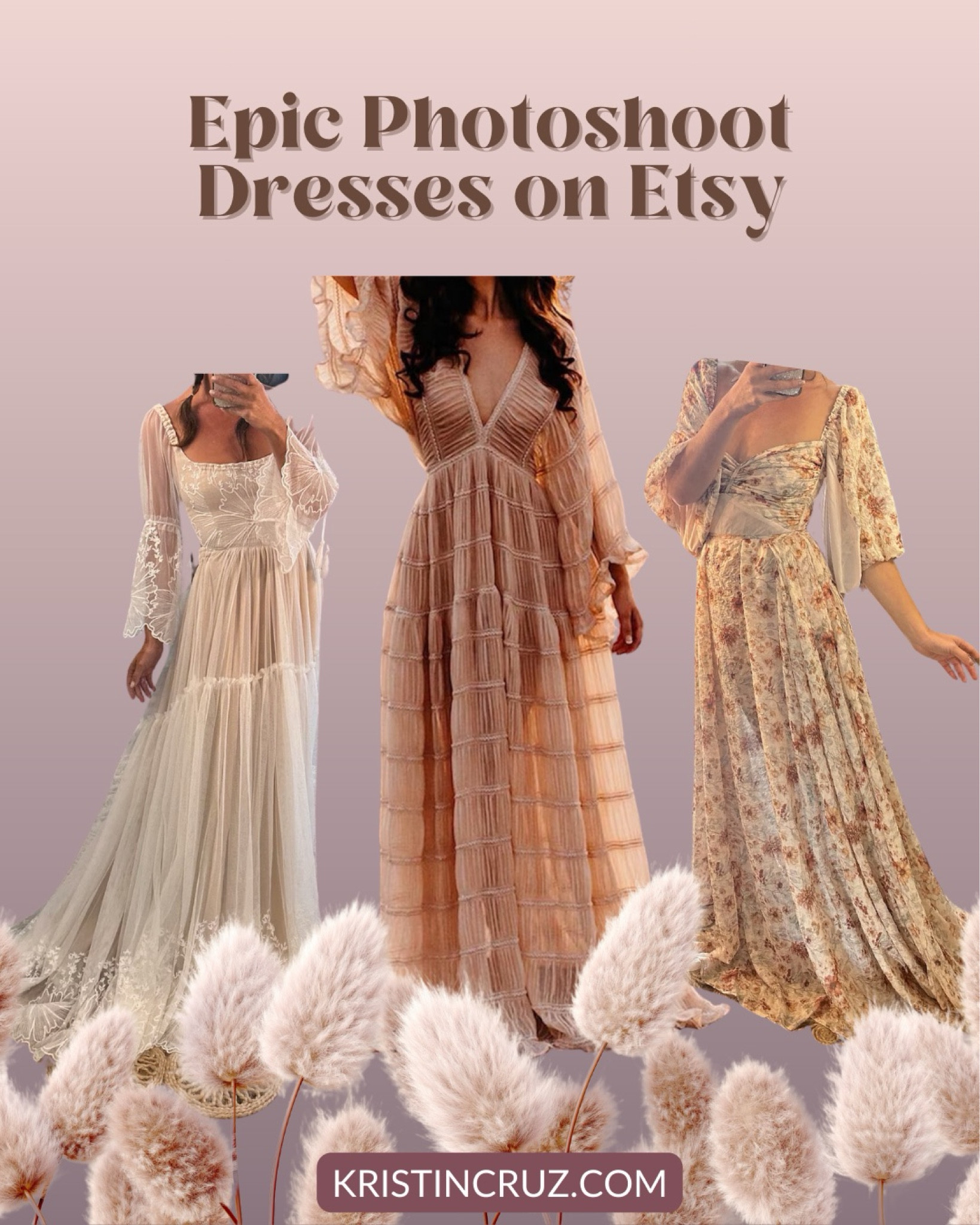 If you are looking for an epic dress for your photoshoot head to Etsy. There are a few shops there that not only sell their dresses but also rent them out for Photoshoots. We Are Reclamation dress are some of the best out there and in the most talented photographer’s client closets. Here are three amazing choices! But you can’t go wrong with them! 😍 Made for Maternity Photoshoots too!!!

#LTKSeasonal #LTKbump #LTKstyletip