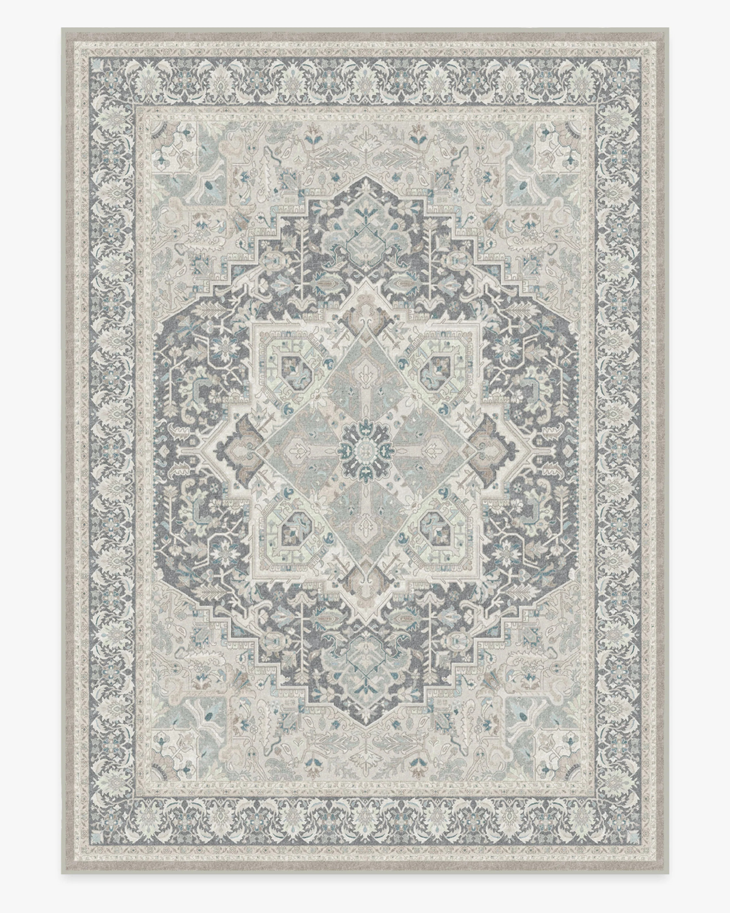 Hendesi Heriz Abalone Flatwoven Rug | Ruggable