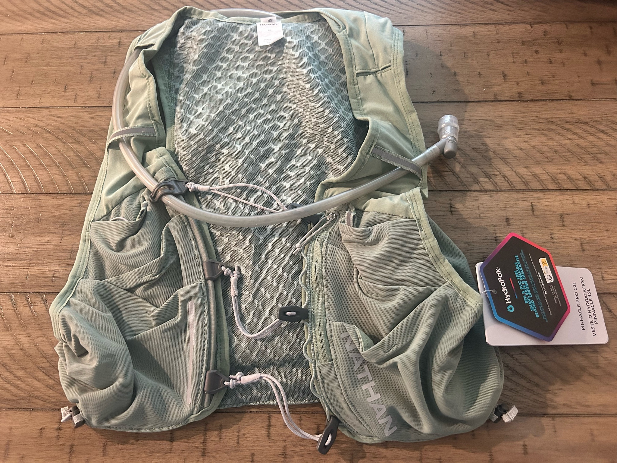 NEW! Running Hydration Vest for #summerrunning !! Can’t wait to try this out! 
This is the @nathansportsinc Women’s Pinnacle Pro 12L Hydration Race Vest! 
Lots of trail runs coming up this summer! 👀 👏🏼🥳🏃🏼‍♀️‍➡️🌲🪵🌳🪾

I got a size Small. If you have a larger chest you may want to size up. 
#trailruns #offroad running #runningadventures #runnerslife

#LTKdayinmylife #LTKActive #LTKfitnessgoals