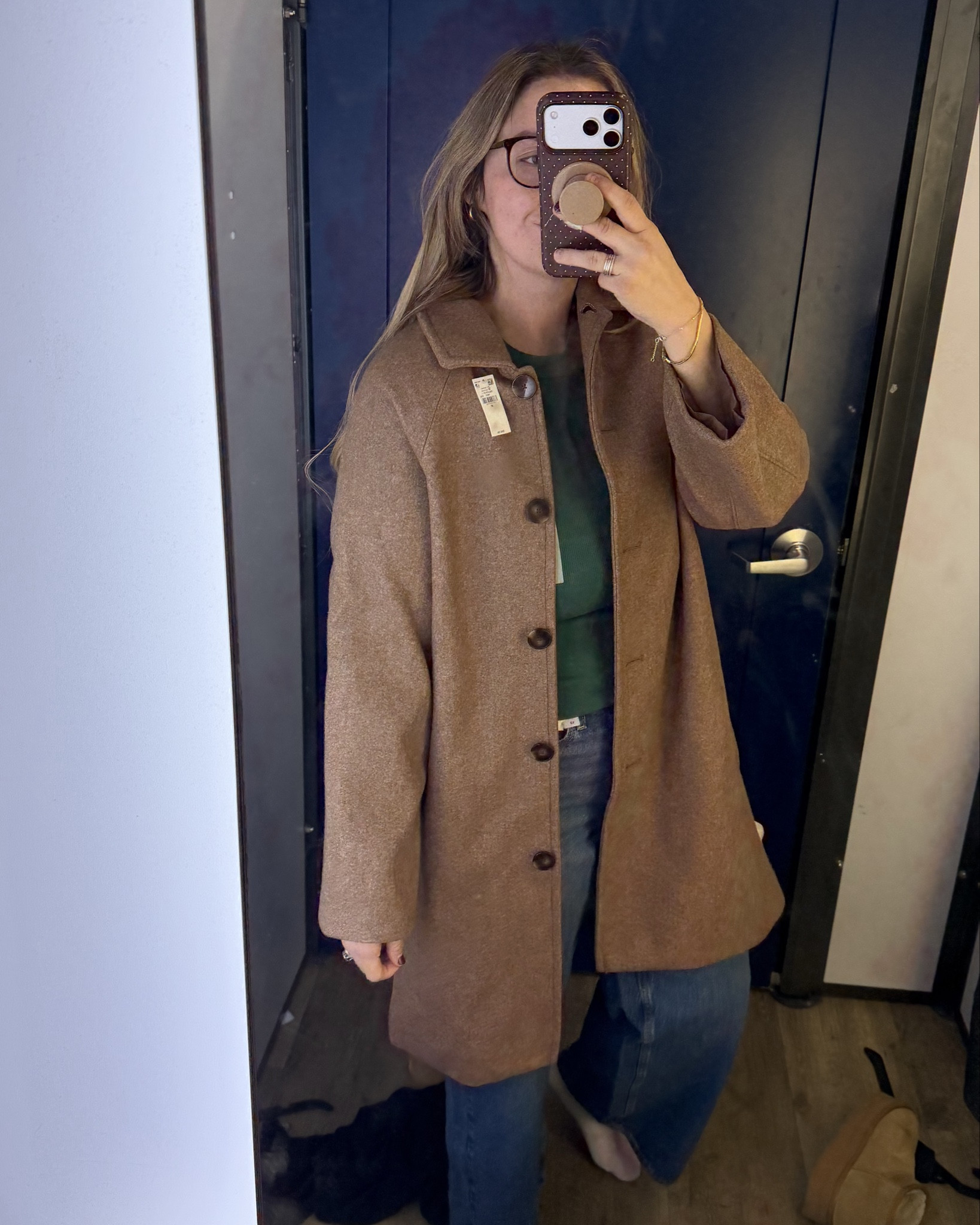 60% off relaxed fit Mac coats at Old Navy for Black Friday! Wearing size medium 

#LTKCyberWeek #LTKSaleAlert #LTKHoliday