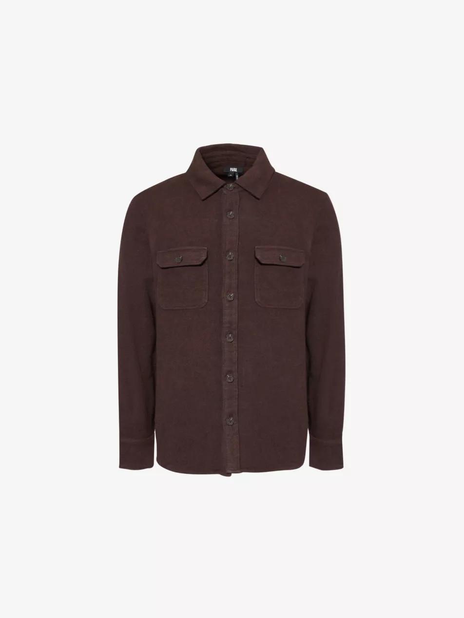 Wilbur relaxed-fit cotton overshirt | Selfridges
