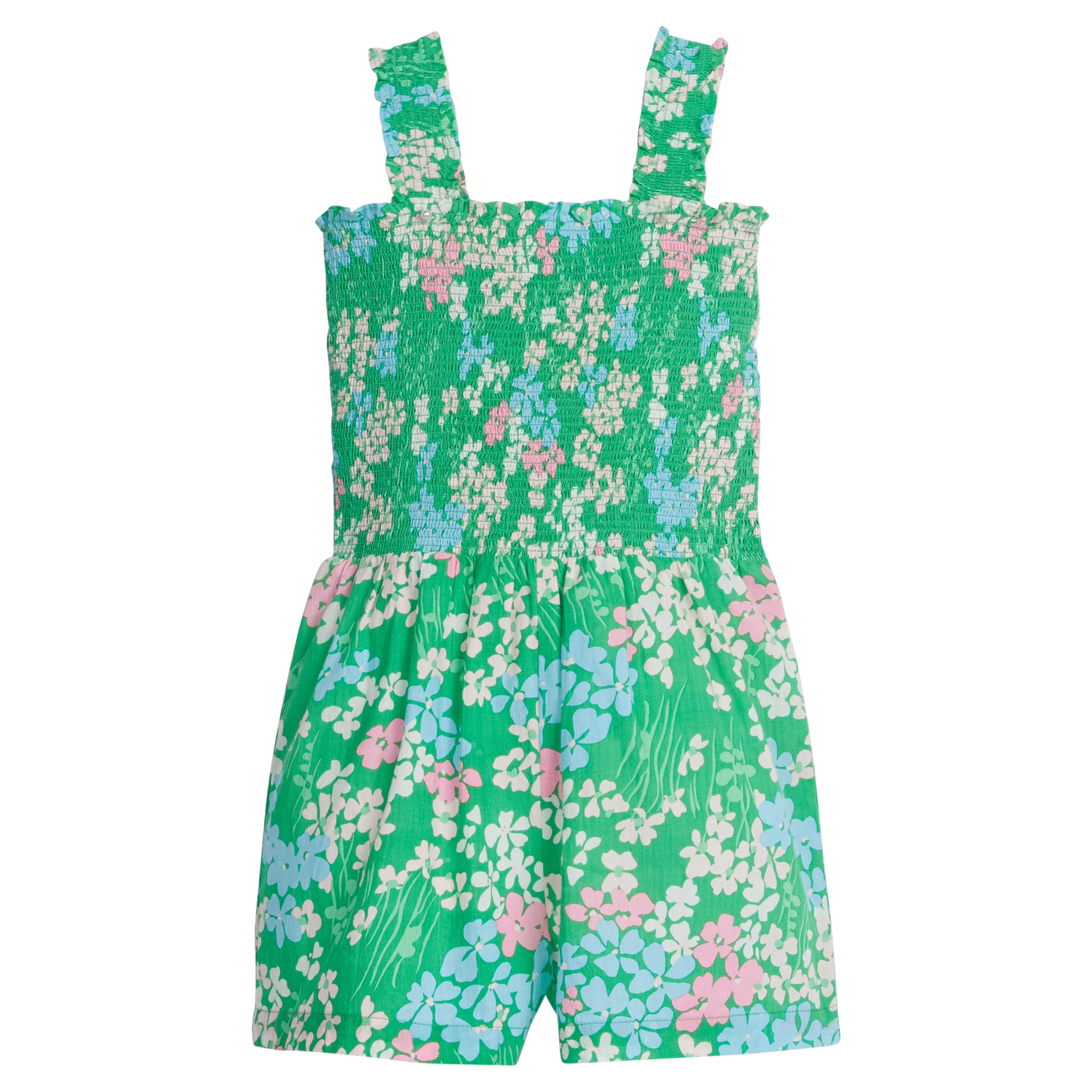 Girls Vivi Romper in Palmetto Floral | Little English | Little English