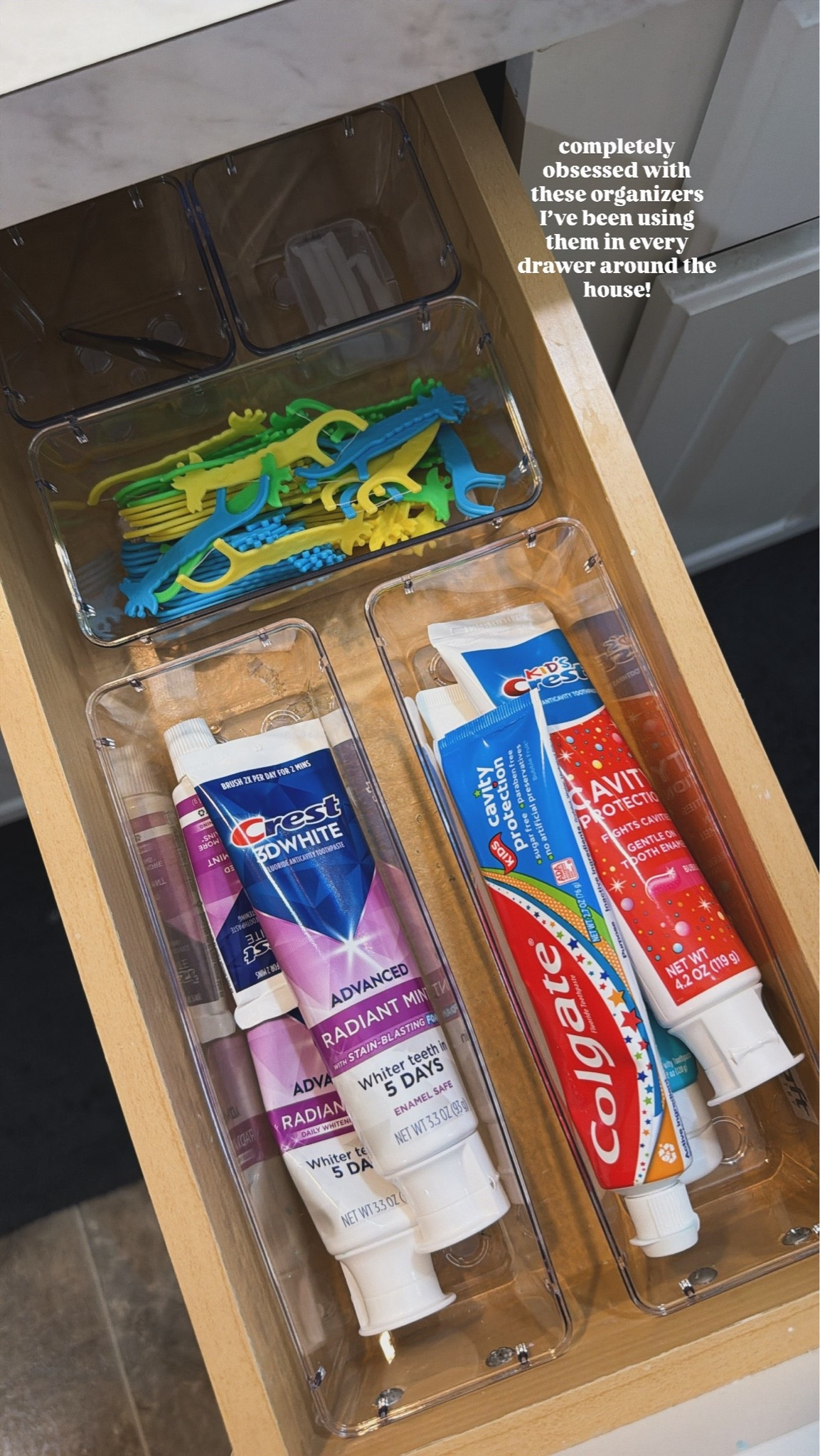 Obsessed with these drawer organizers! Comes in a 25 pack perfect for the whole house!

#LTKmomlife #LTKSaleAlert #LTKHome