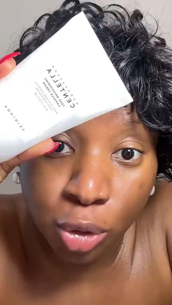 Fade dark spots and brighten dull skin with the SKIN1004 Madagascar Centella Tone Brightening Capsule Cream. 

 #LTKselfcare #LTKOver40 #LTKBeauty