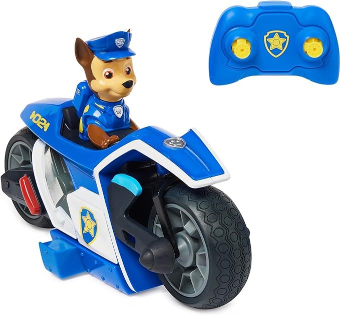 Paw Patrol, Chase RC Movie Motorcycle, Remote Control Car Kids Toys for Ages 3 and up | Amazon (US)