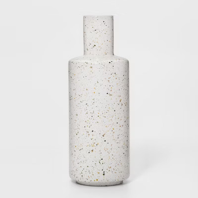 Vase Speckled Glaze - White - Project 62™ | Target