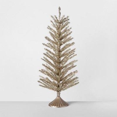 Decorative Pine Tree Large - Gold - Opalhouse™ | Target