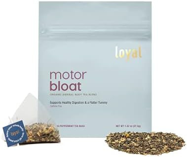 Loyal Motor Bloat Tea | Supports Healthy Digestion & A Flatter Tummy | Relieves Bloating & Discom... | Amazon (US)