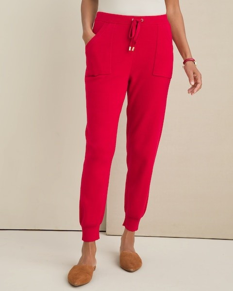 Cotton-Cashmere Blend Jogger Pants | Chico's