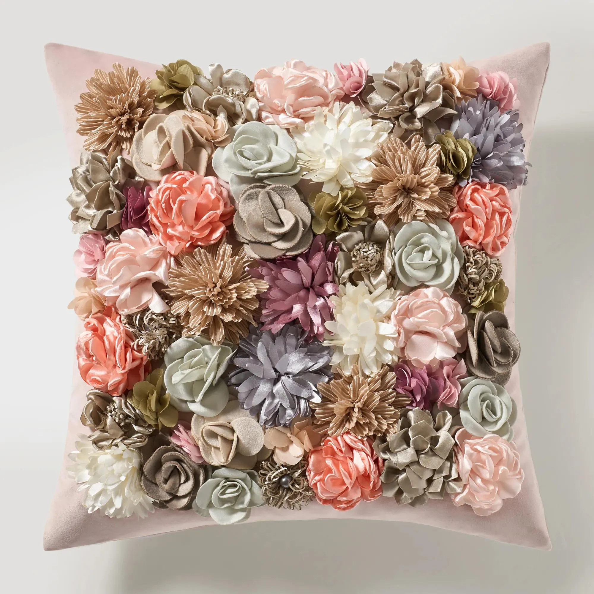 Posy Pillow 18" -  Mauve | Z Gallerie