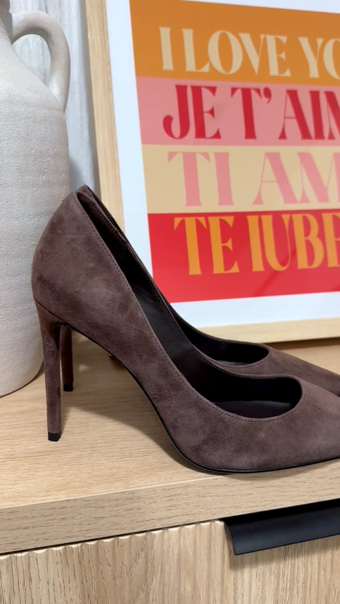 The perfect brown suede pump! First TTS and very comfortable (for being a high heel) 🤎 

Suede heels, suede pumps, winter fashion, Tony bianco 

#LTKGiftGuide #LTKFindsUnder100 #LTKHoliday