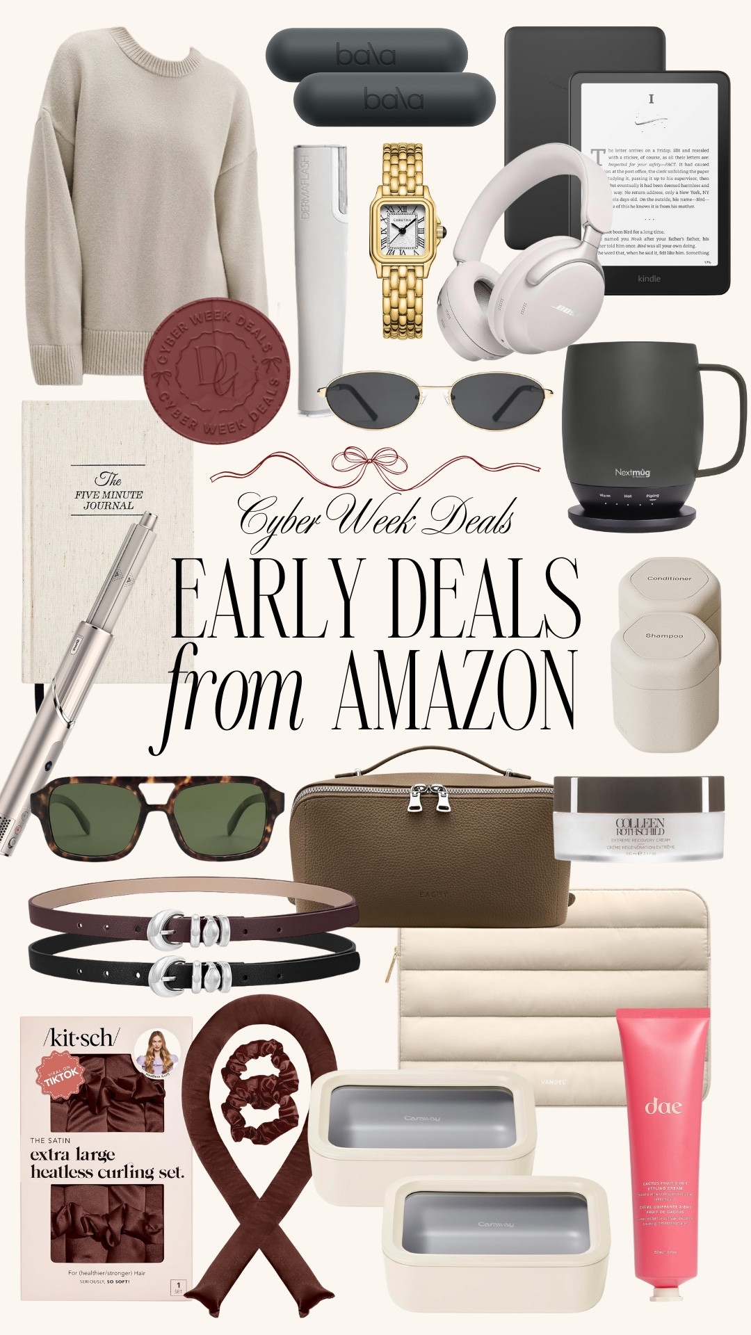 Early Black Friday deals from Amazon!! 

Holiday gift guide, gift ideas, gifts for her, gifts for him, splurge gifts, stocking supper ideas, Amazon gifts, gifts from Amazon, Amazon gift guide

#LTKCyberWeek #LTKHoliday #LTKGiftGuide