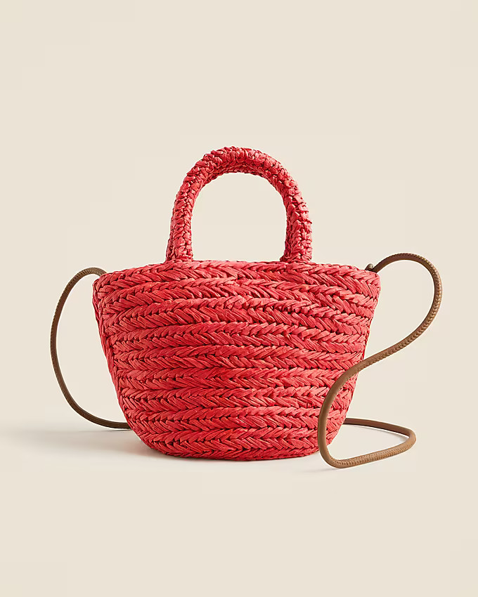 Small Malta handwoven straw bag | J. Crew US