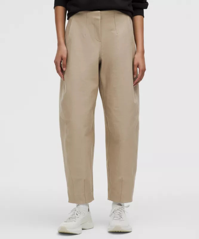 Utilitech Twill Barrel-Leg Mid-Rise Pant | lululemon (AU)