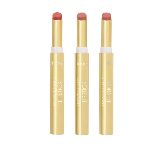 tarte Maracuja Juicy Lipsticks Special Edition Trio - QVC.com | QVC