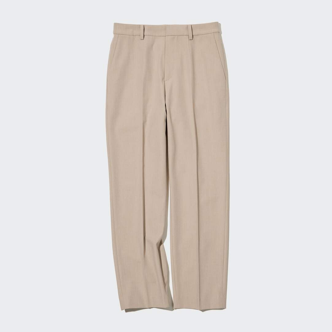 Smart Ankle Length Trousers | UNIQLO (UK)