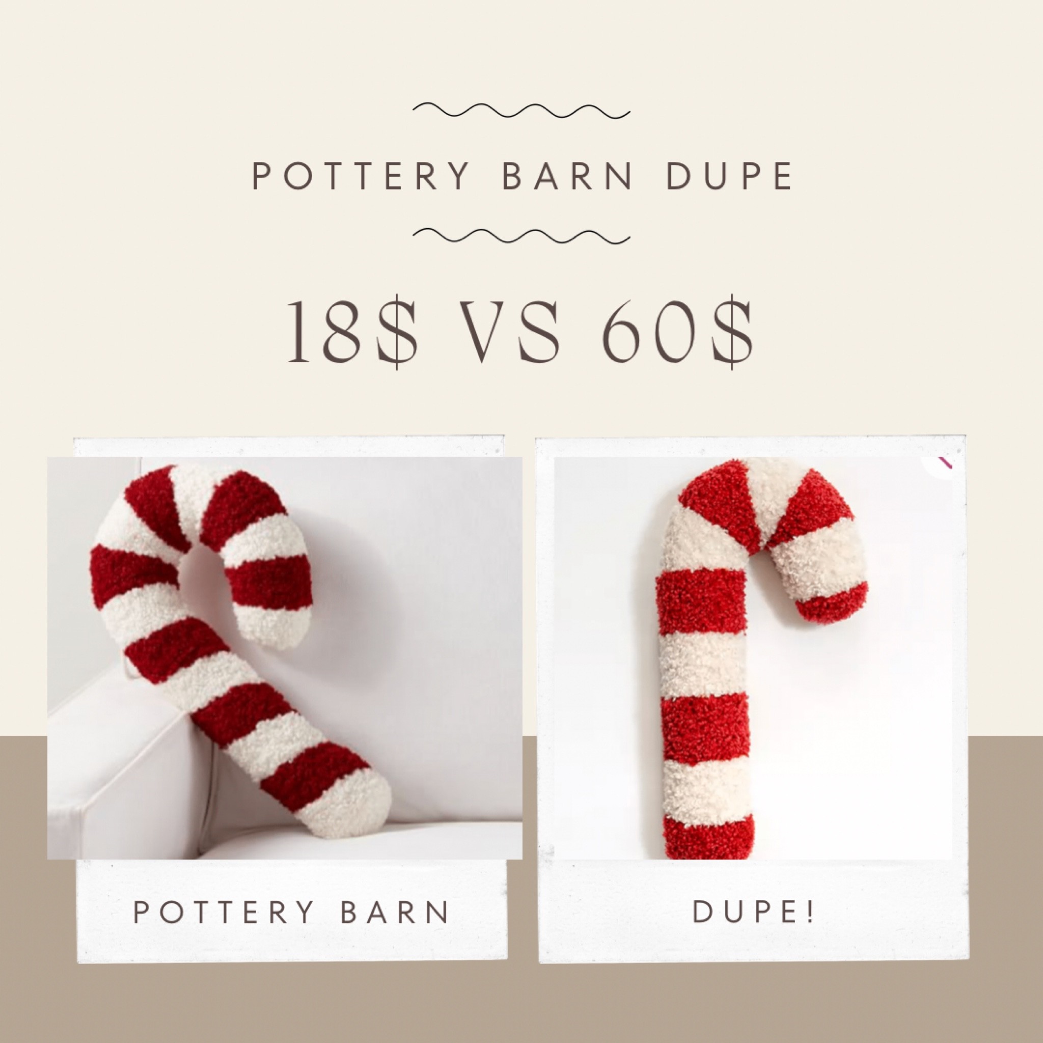 Dupe! 

#LTKSeasonal #LTKHoliday #LTKsalealert