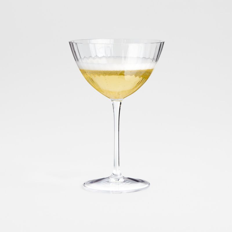 Felix Optic Martini Glass | Crate and Barrel | Crate & Barrel