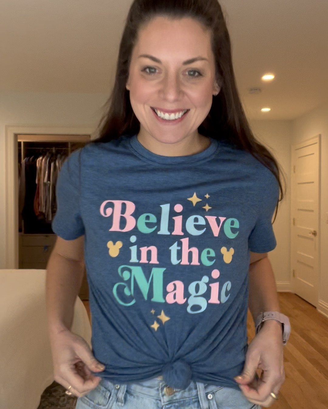 True story: I borrowed an Elsa costume to wear to Disney on Ice to surprise my daughter. I was all set to wear it, but the night before, I decided to Google to see if other adults were costumes. I was fully expecting to get some Reddit thread saying most don’t, but some do… just wanted to be mentally prepared to be one of the only ones in costume. 🤣 Luckily, Google led me to Disney on Ice’s FAQ, which stated anyone over 14 is not permitted to wear costumes and will be turned away at the door. Imagine how horrible that would have been?! 😂😳 

Anyway, Amazon overnight to the rescue with this on-theme T-shirt. It’s actually incredibly comfortable, too. Super soft! 

So, if you’re heading to Disney on Ice with your kids, grab this and leave the costume in your cart for another time. 🤪

#LTKFindsUnder50 #LTKWatchNow #LTKFamily