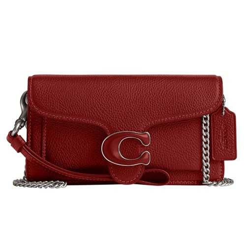 COACH Polished Pebble Leather Tabby Wristlet | Amazon (US)