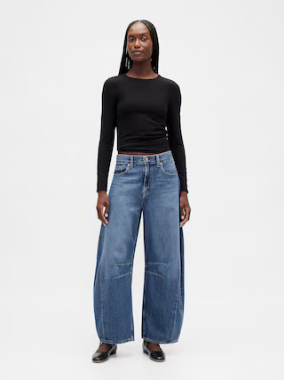 High Rise Horseshoe Jeans | Gap (US)