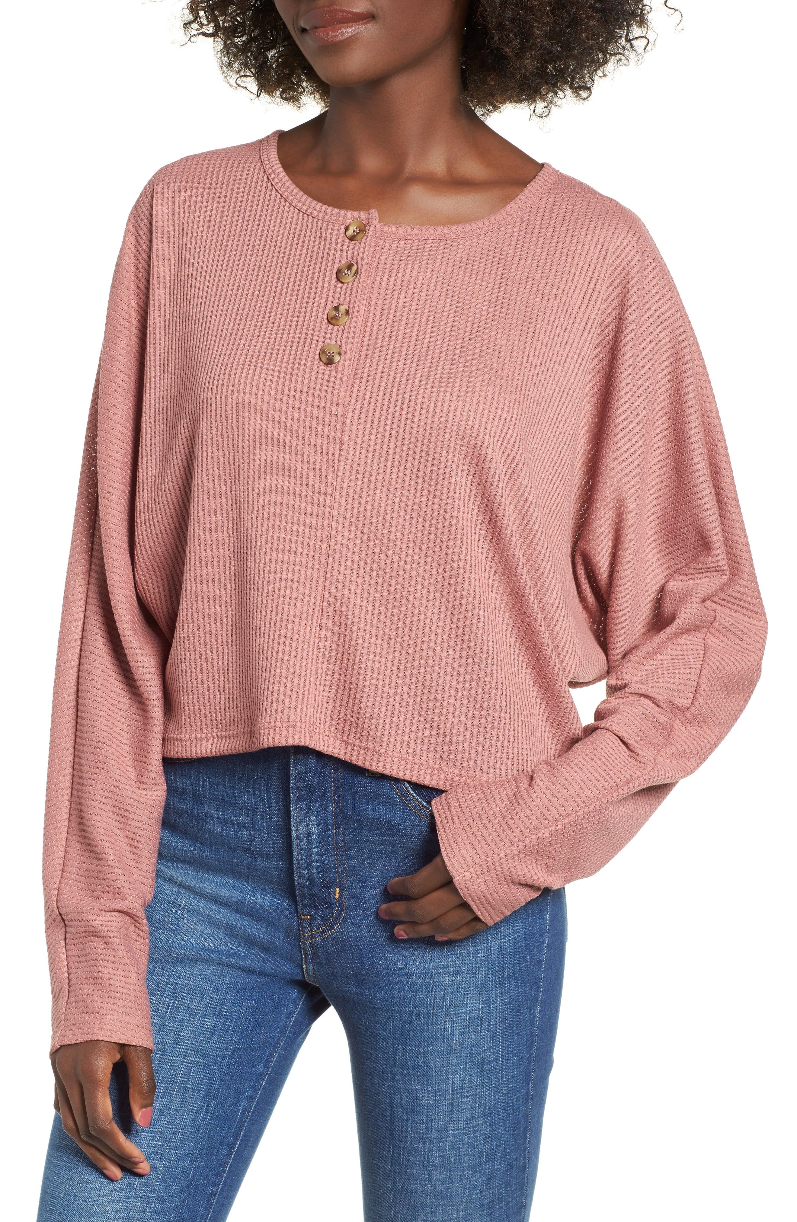 Mimi Chica Dolman Henley | Nordstrom