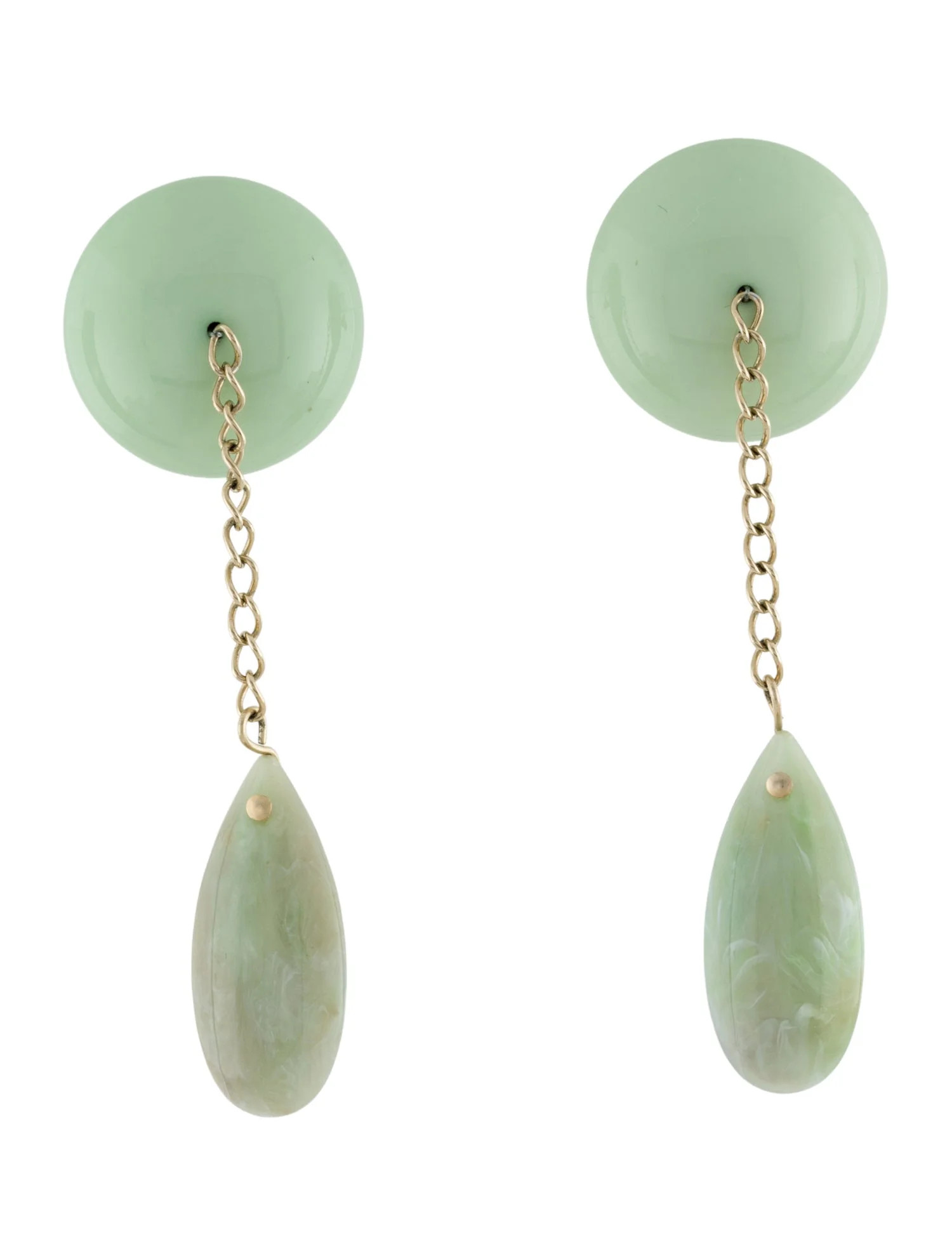 Resin Dodd Drop Earclip Earrings | The RealReal