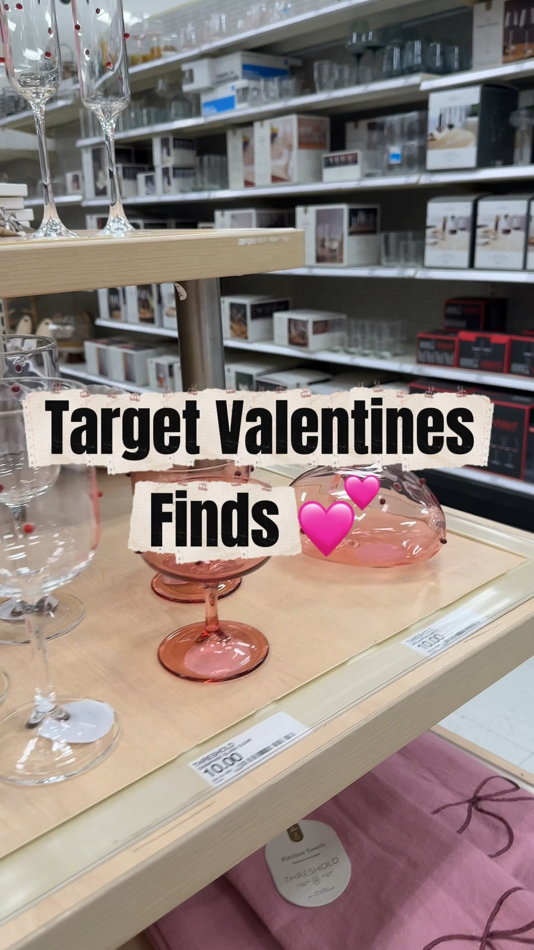 Target Valentine’s Day Hosting Finds ❤️
Elevate your Valentine’s Day hosting with these chic and affordable Target Valentine’s Day finds. From heart-detail decorative glasses and glassware to romantic candles and table accents, these pieces are perfect for creating a cozy, stylish setup for date night, Galentine’s, or a Valentine’s dinner at home.

Think pink and red glasses, decorative drinkware, candlelight ambiance, and hosting essentials that make your table feel festive yet timeless. These Target Valentine’s decor finds are perfect for entertaining, styling your bar cart, or adding subtle Valentine’s touches throughout your home.

💖 Save for Valentine’s Day hosting inspo
💖 Perfect for tablescapes, bar carts & entertaining
💖 Affordable, elevated, and easy to style

Keywords / Hashtags:
#TargetValentines #ValentinesDayDecor #TargetFinds #ValentinesHosting #DecorativeGlasses #ValentinesGlassware #HeartGlassware #TargetHomeDecor #ValentinesCandles #TablescapeInspo #GalentinesHosting #BarCartDecor #SeasonalDecor
@Target 

#LTKSaleAlert #LTKValentine #LTKSeasonal