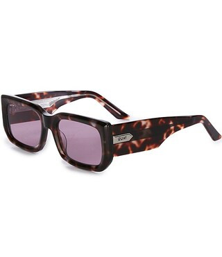 Women's Tell Me More 37mm Hazy Tortoise Square Sunglasses | Dillard's