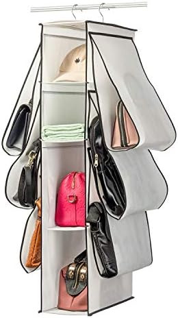 SAVERHO Hanging Purse Organizer,Closet Purse Organizer for Wardrobe Accessories Purse Collection ... | Amazon (US)