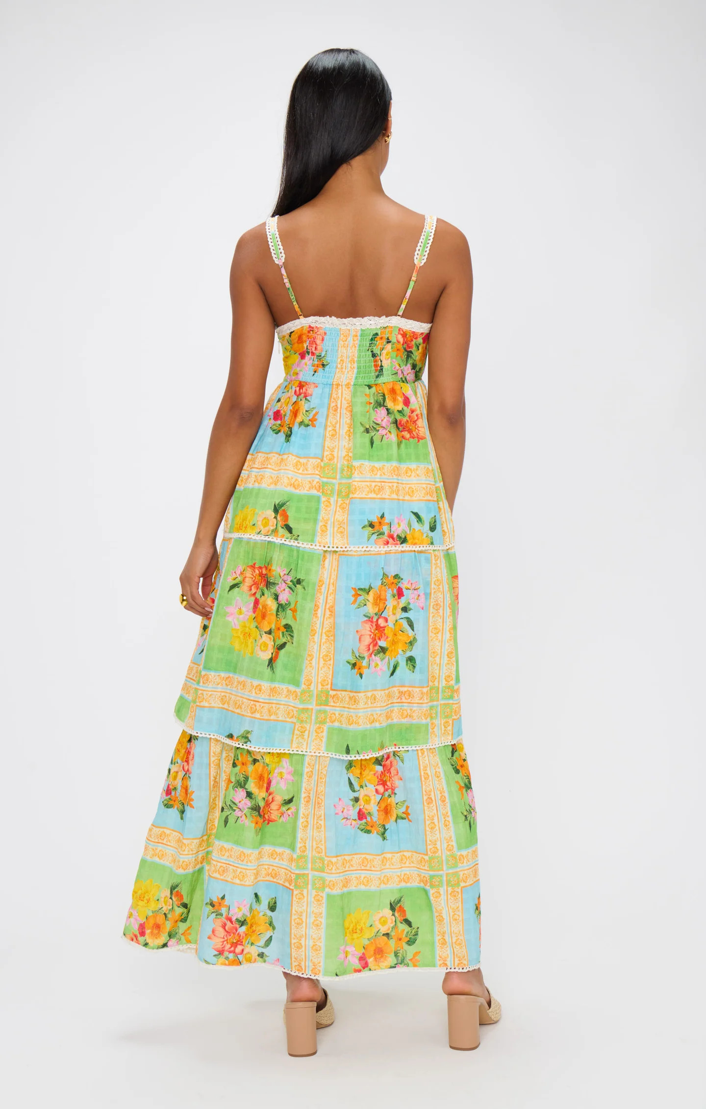 Peyton Midi Dress ~ Country Bouquet | Show Me Your Mumu