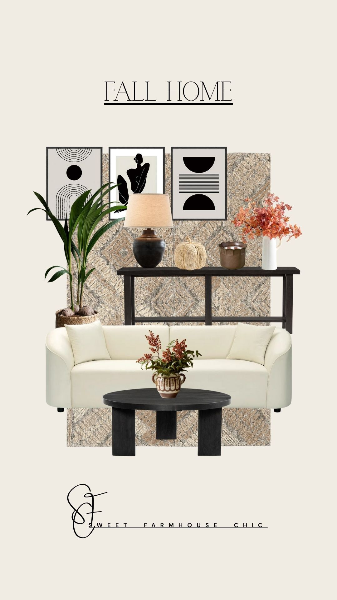 Fall Home 

// Fall, Fall 2025, Fall Home, Fall Home Decor, Fall Living Room, Living Room, Living Room Furniture, Living Room Decor, Living Room Inspo, Home Decor, Home Decor Living Room, Living Room Rug, Area Rug, Living Room Sofa, Sofa Living Room, Wall Art, Wall Art Decor, Framed Wall Art, Framed Art,  Table Lamp, Lampshade,  Indoor Planter, Artificial Plant, Coffee Table, Candle, Console Table, Pumpkin 

 

#LTKSeasonal #LTKHome #LTKautumn