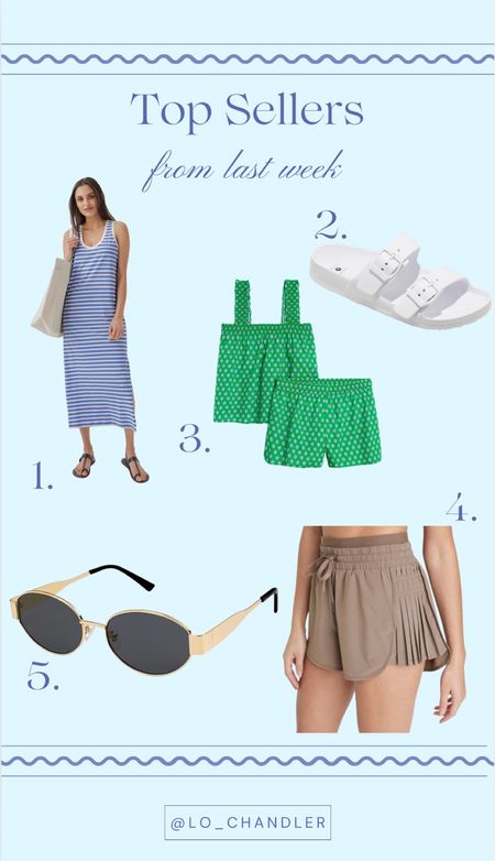 Top Sellers last week! 



Top sellers
Cotton dress
Summer outfit
Summer essentials 
Sunglasses
Pool shoes
Beach shoes

#LTKSwim #LTKStyleTip #LTKTravel