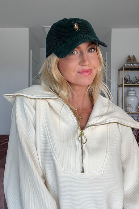 Loving this emerald green corduroy Ralph Lauren baseball cap. It comes in navy and camel too! Fully adjustable   

#LTKstyletip #LTKSeasonal #LTKfindsunder100