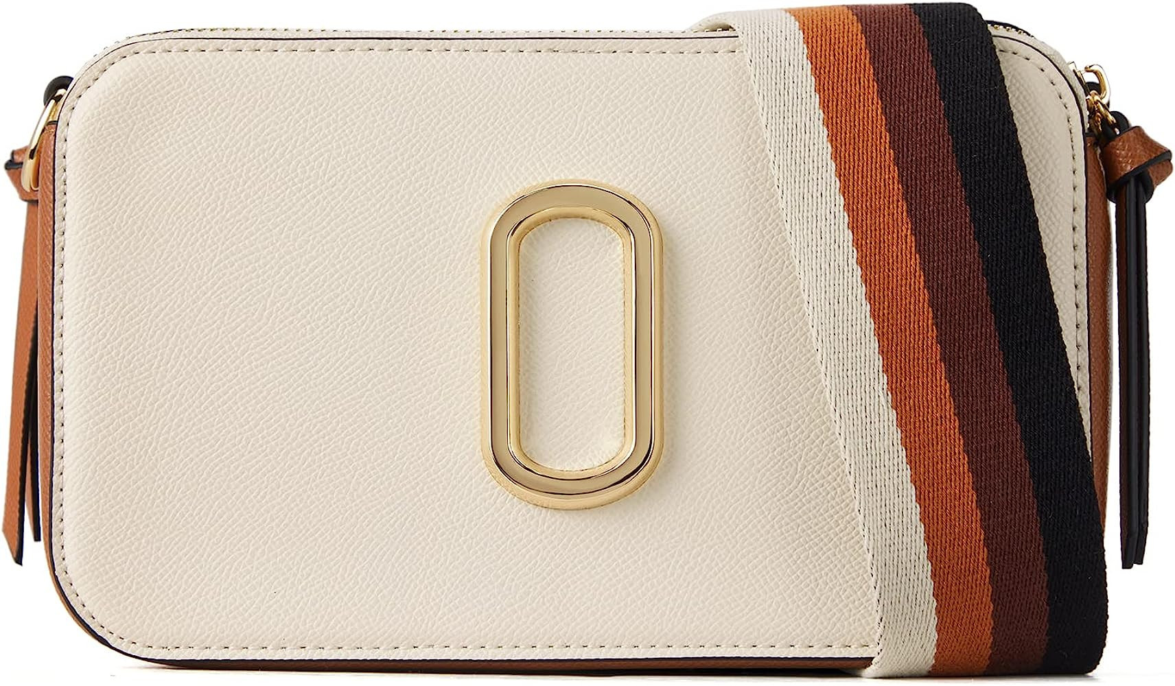 BOSTANTEN Crossbody Bags for Women Leather Snapshot Phone Purses Shoulder Handbags with 2 Adjusta... | Amazon (US)