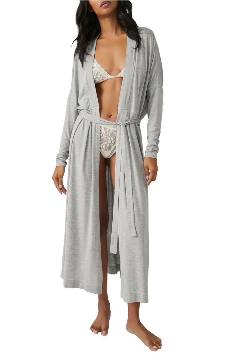 Free People Essential Long Robe | Nordstrom | Nordstrom