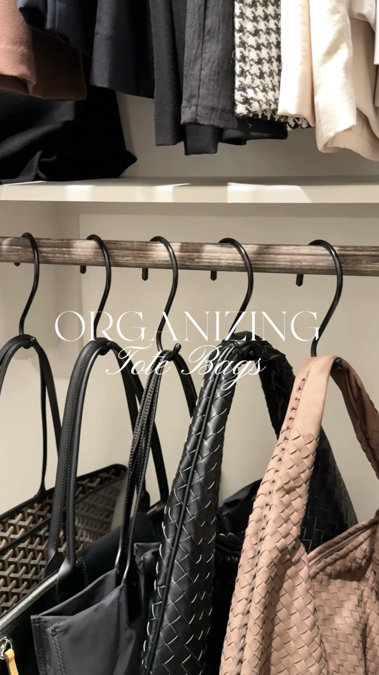 I love these hooks from Amazon! The perfect way to organize larger handbags and totes! Makes it so easy to hang your bags. ✨

#LTKNYFW #LTKItBag #LTKMostLoved
