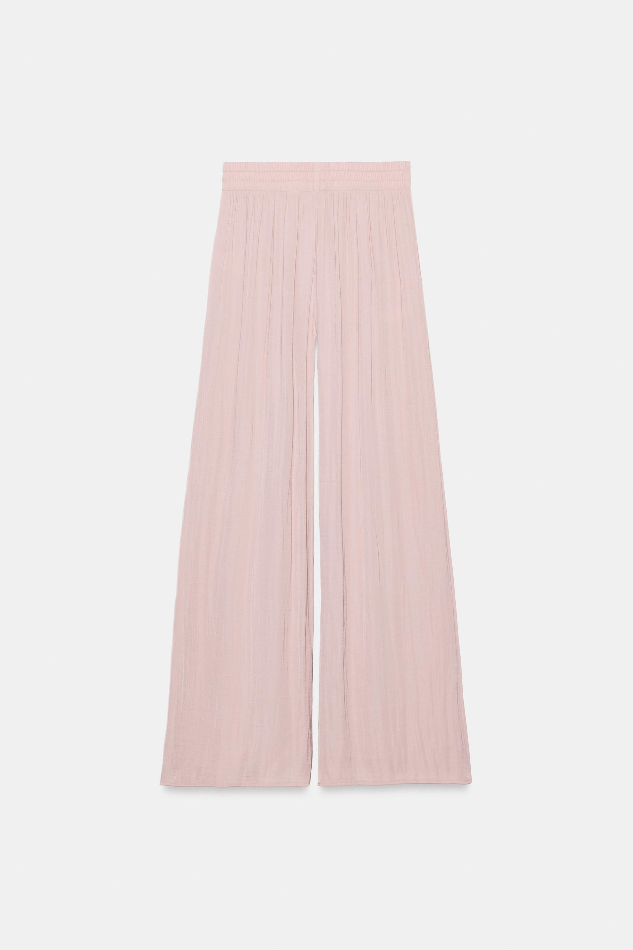 FLOWY WIDE LEG PANTS | Zara US
