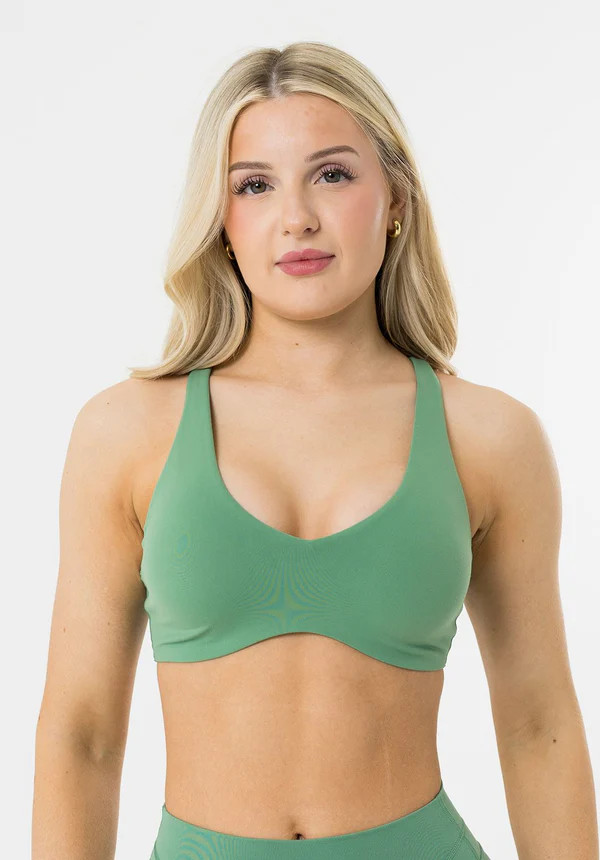 FormLux\u2122 Curve LiteSculpt\u2122 Sports Bra Avocado | Paragon Fitwear