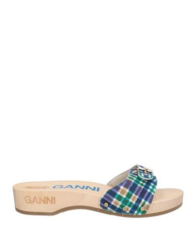 Ganni X Scholl Woman Mules & Clogs Purple Size 8 Textile fibers | YOOX (US)