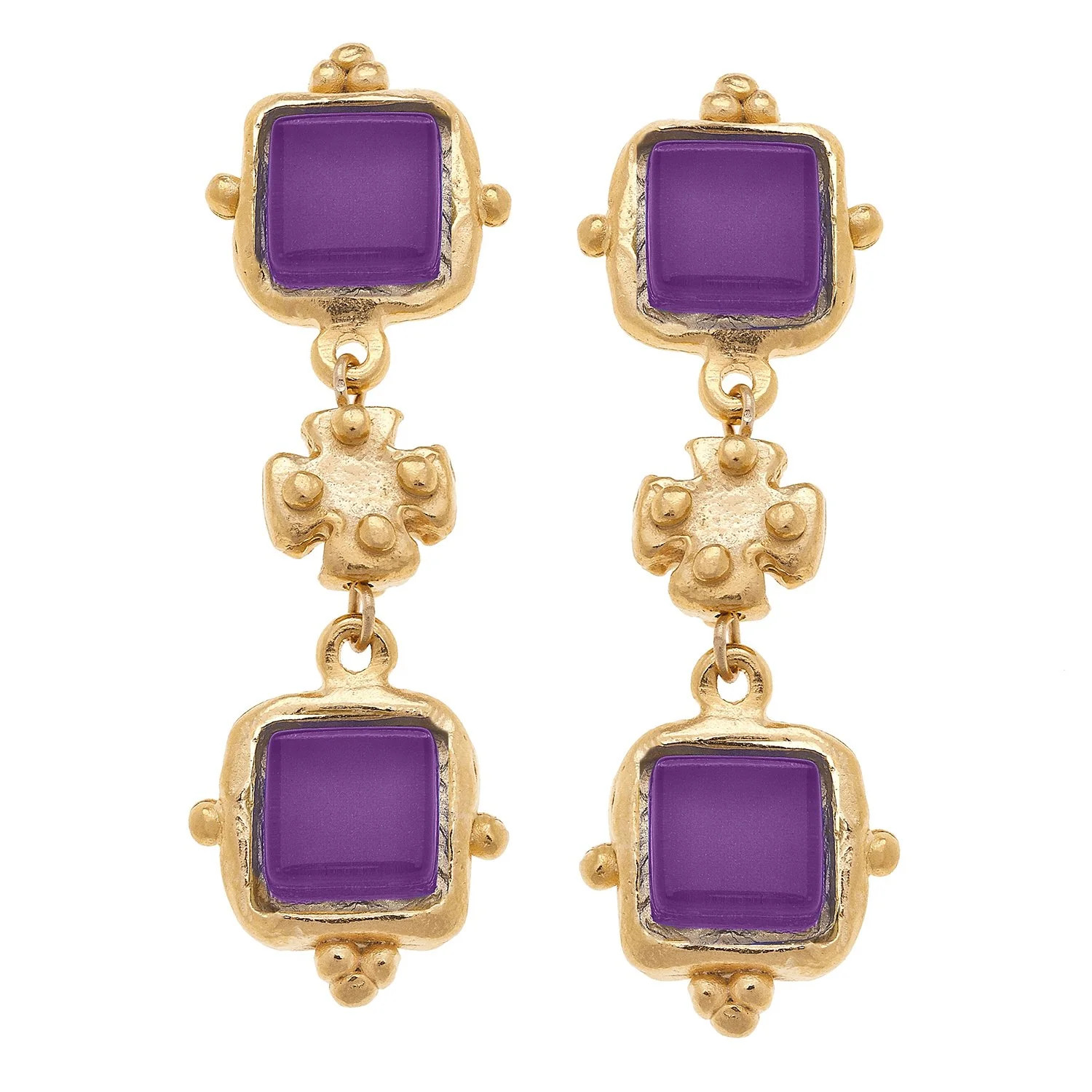 Charlotte Deux Tier Earrings | Susan Shaw