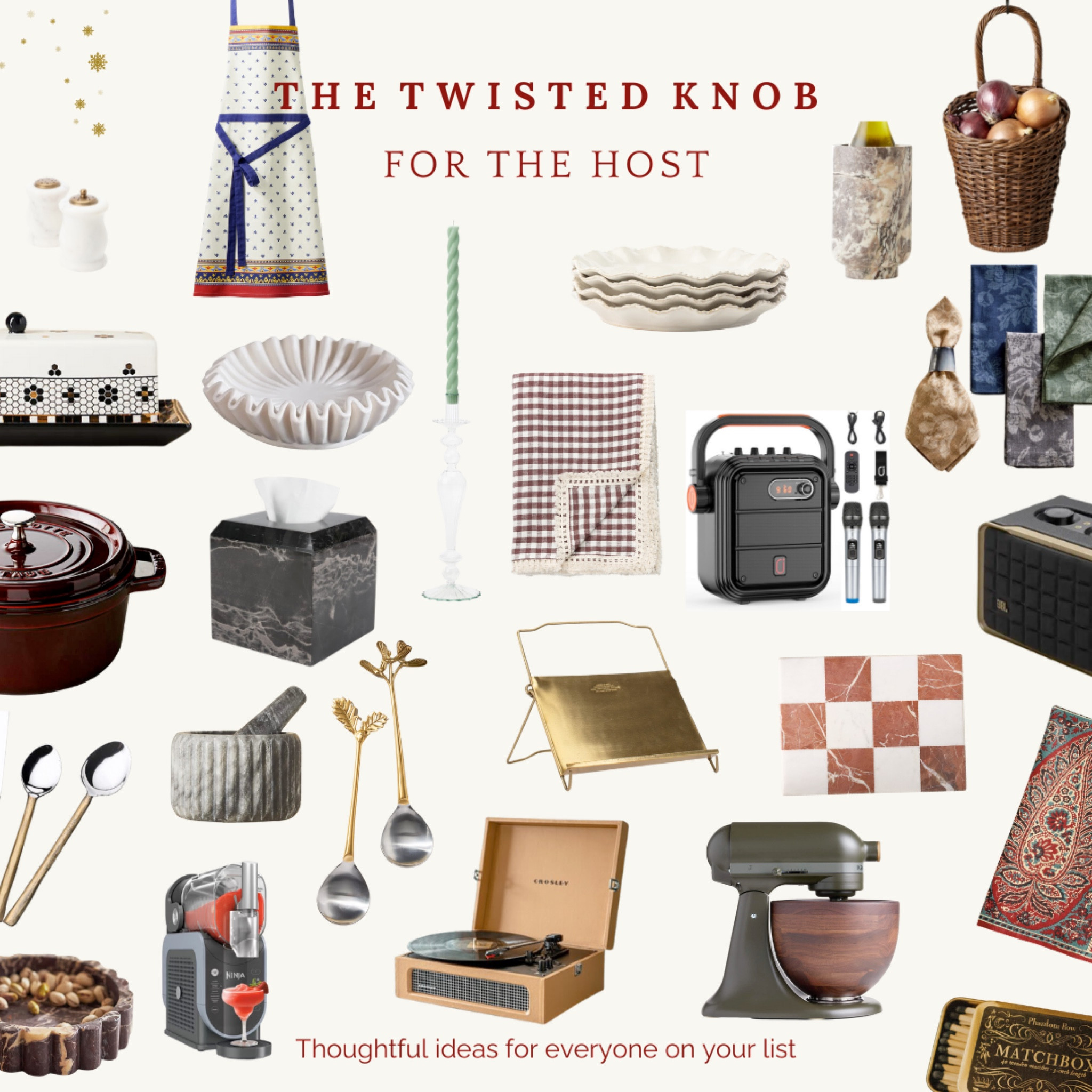 Cheers to the hosts who make every gathering unforgettable! 🥂🎁 

Here are some thoughtful gift ideas to celebrate their warmth and hospitality this season. 💫🍽️


#LTKSaleAlert #LTKGiftGuide #LTKHome