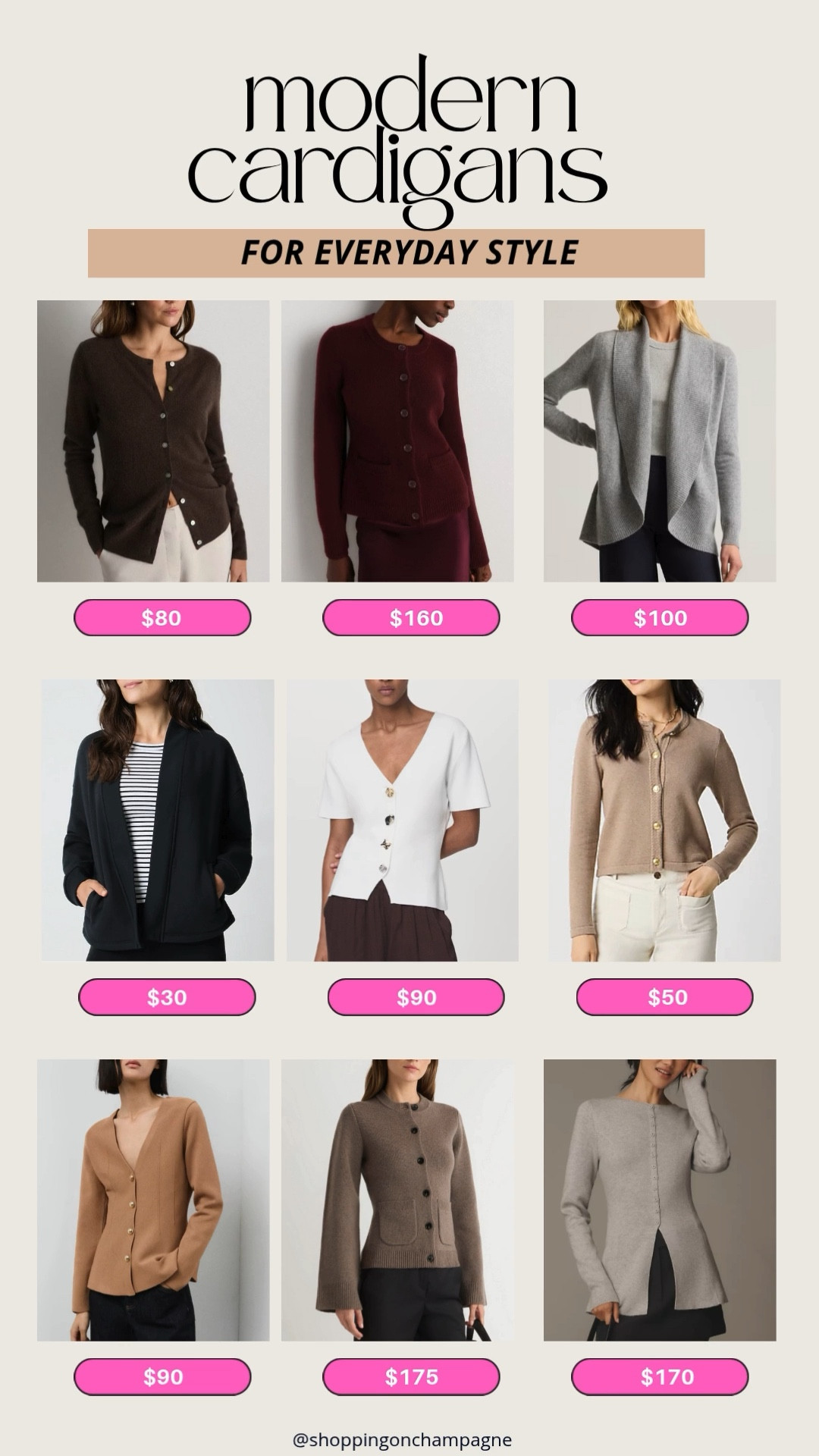 Modern cardigans you’ll wear on repeat
From soft neutrals to structured knits, these modern cardigans are perfect for work, travel, and weekend layering. Style them with tailored trousers, satin skirts, or classic denim for an elevated everyday look. Featuring cozy textures, clean lines, and timeless silhouettes you can wear all season long

#LTKOver40 #LTKStyleTip #LTKFindsUnder100