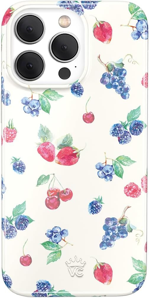 VELVET CAVIAR for iPhone 15 Pro Case - Compatible with MagSafe - 10ft Drop Tested - Berry Baby | Amazon (US)