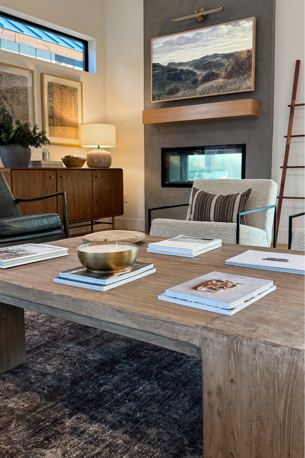 Our living room just got a beautiful upgrade with this new coffee table from…