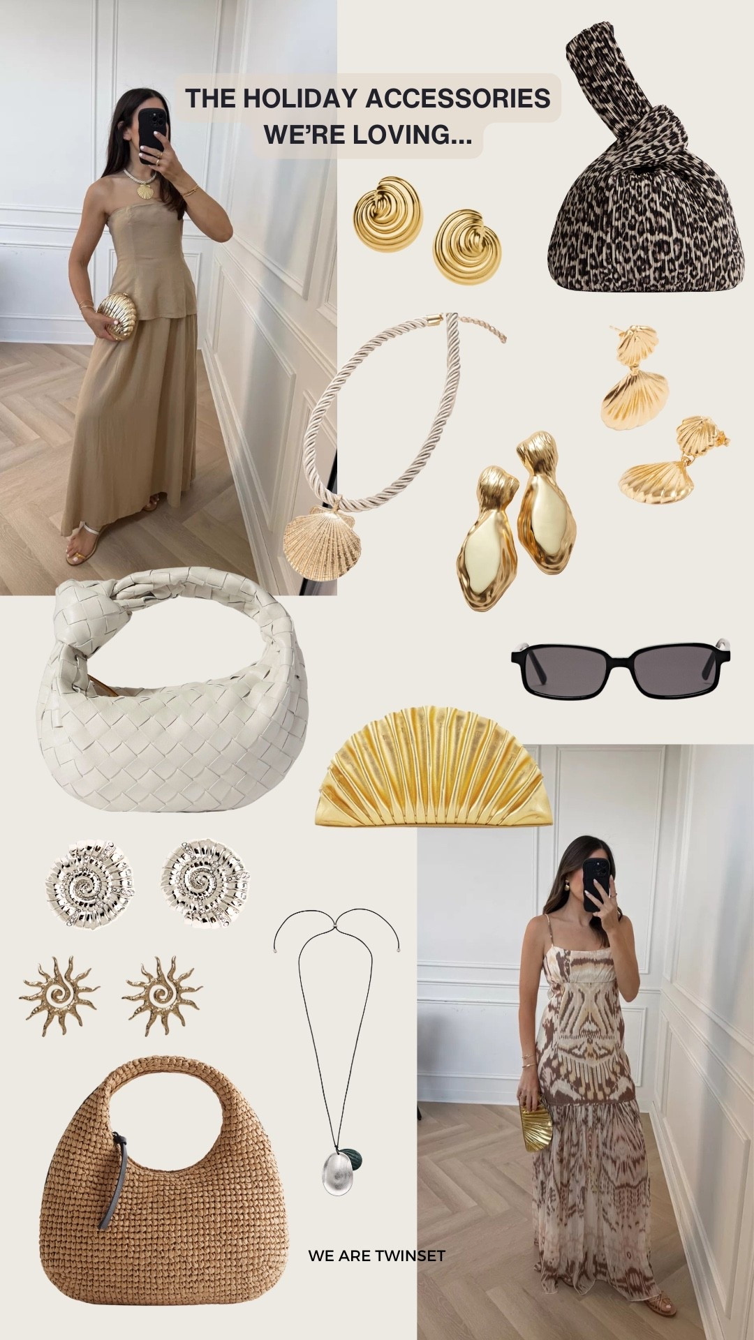 The holiday accessories were loving 🫶 statement earrings | shell necklace  

#LTKstyletip #LTKeurope #LTKsummer