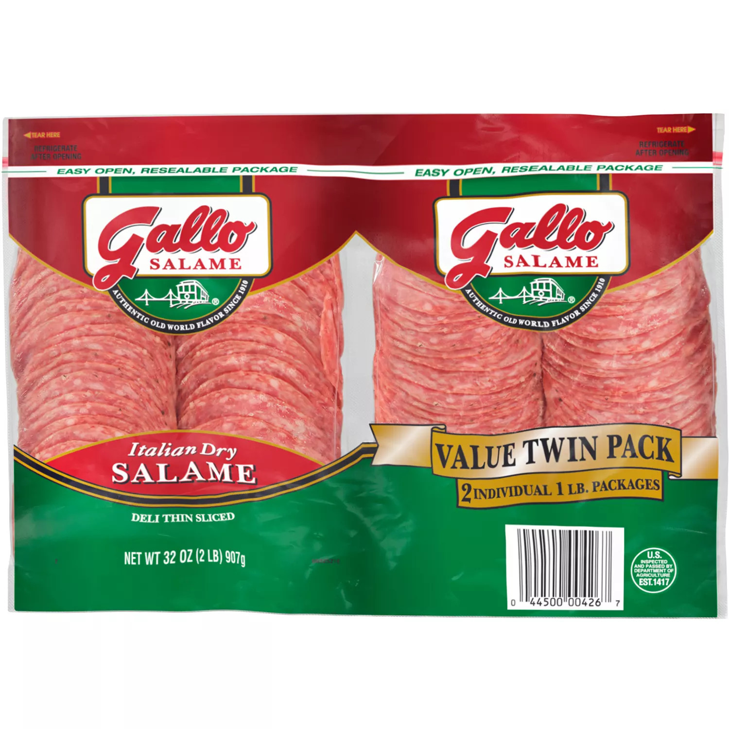 Gallo Italian Dry Salame-Twin Pack (2 lbs.) | Sam's Club