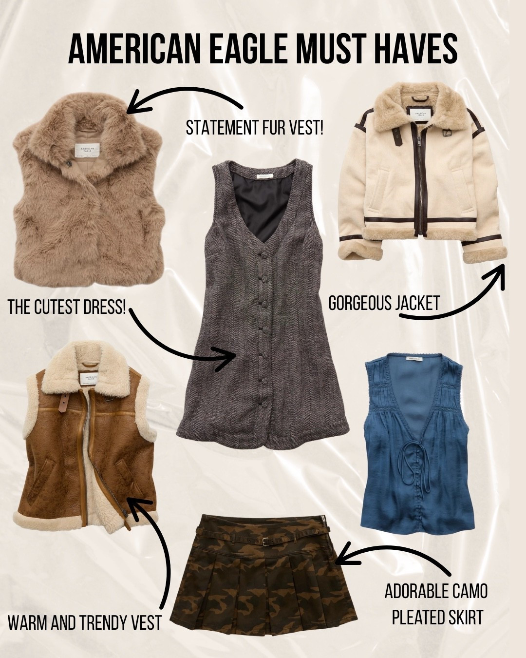 The American Eagle Sale is officially live — and you don’t want to miss these hot picks! From cozy fall layers to everyday essentials, I’ve rounded up the best deals you’ll want in your cart ASAP. Shop fast before sizes sell out! 🛒🔥

#AmericanEagle #AEsale #AEStyle #AEJeans #OOTDInspo #WardrobeRefresh #CasualStyle #LTKStyle #LTKSale #LTKFinds #LTKfashion #SaleAlert #StyleDeals #OOTDStyle 