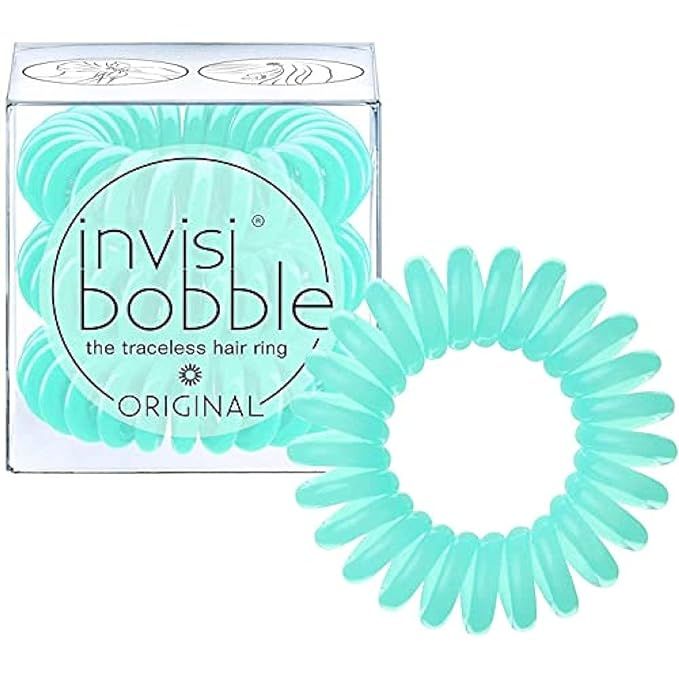 invisibobble Original Traceless Spiral Hair Ties with Strong Elastic Grip, Non-Soaking, Accessori... | Amazon (US)